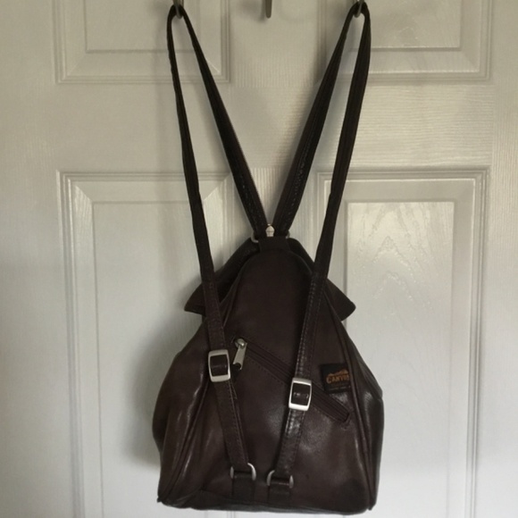 Unique Leather Backpack/Sling - Picture 3 of 12
